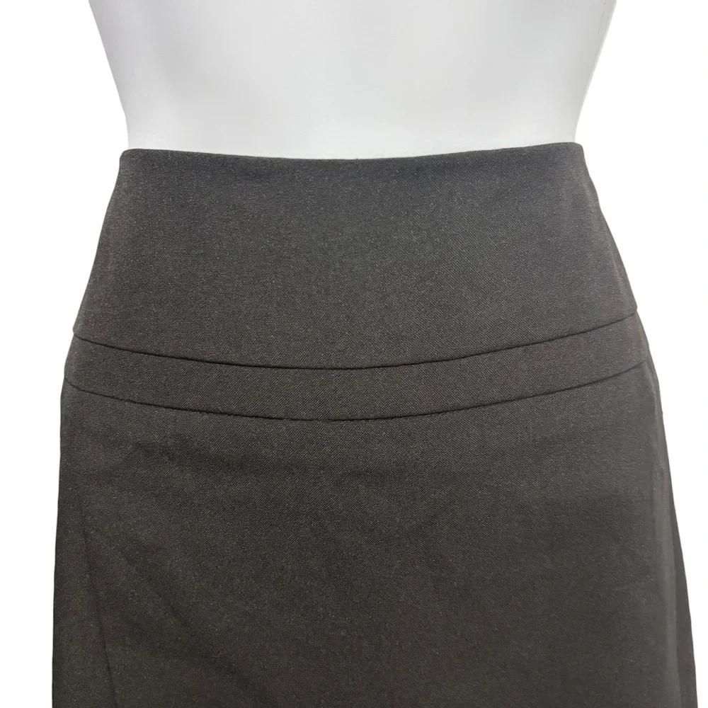 Womens Black Elastic Waist Pencil Skirt Plus Size 16W Business Workwear